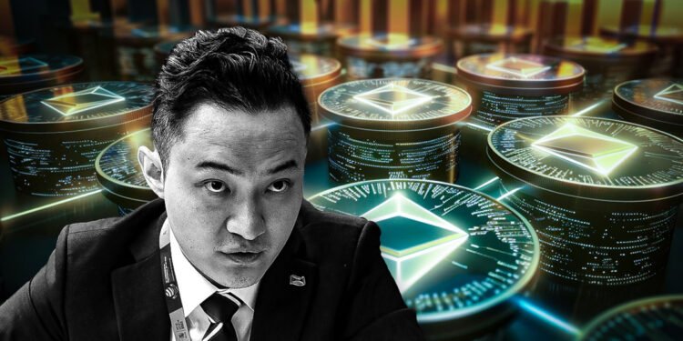 Tron’s Justin Solar requires Ethereum to tax layer-2s, begin staking to get worth to $10k