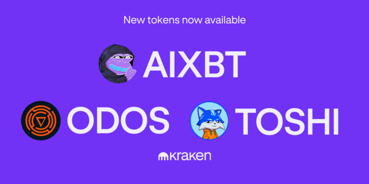 AIXBT, ODOS and TOSHI can be found for buying and selling!