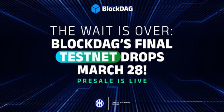 ADA Holds Help, SUI Eyes a Bounce, & BlockDAG’s Remaining Testnet Drops March 28 with 60% Provide Offered!
