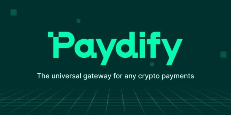 Paydify Goes Dwell with Crypto Fee for Companies Worldwide