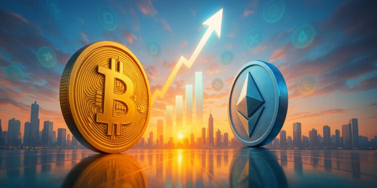 Bitcoin and Ethereum rebound as recent capital floods crypto