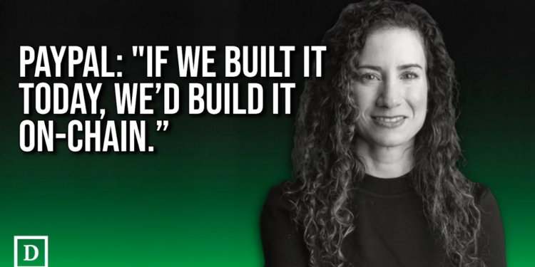 Contained in the PYUSD's takeover of PayPal with Could Zabaneh, VP Crypto